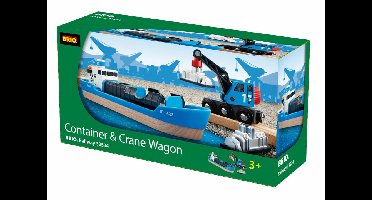 BRIO vrachtschip en kraan
