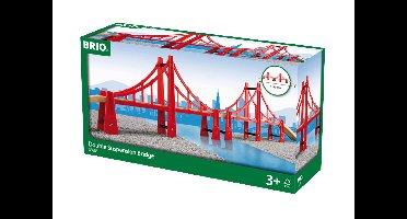 BRIO World Dubbele hangbrug