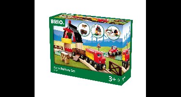 BRIO Farm Railway Set