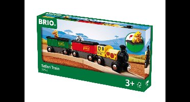 BRIO World Trein met safari dieren