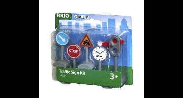 BRIO verkeersbord kit