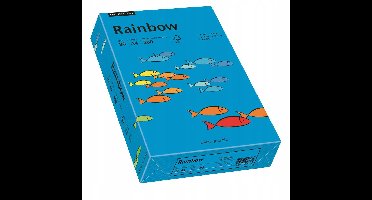 Papyrus kopieerpapier regenboog blauw A4 80gr 500vel