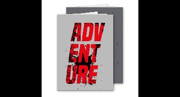 Schrift A4 lijn /2 Adventure