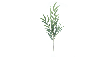 Fern leaf spray green 95cm