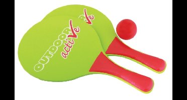 Outdoor actieve strandbal racketset met bal