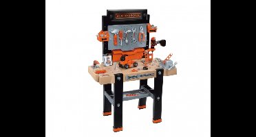 Smoby workbench black+decker centre