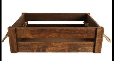 Krat rh Hasse L bruin - L27B39H11,5CM