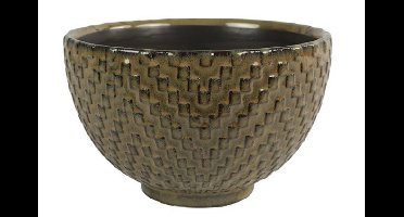 Schaal ro Areta M grijs - L18B18H11CM