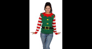 Kersttrui groen kerstelf