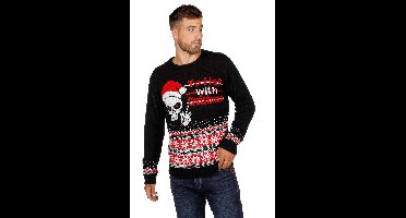 Kersttrui doodskop