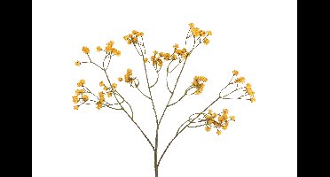 Decostar Countryfield Kunstbloem Gypsophila oranje