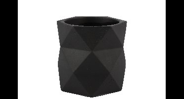 Decostar Countryfield Bloempot rondmbo M zwart