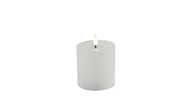Stompkaars rustiek .5CM LED rond Lyon S wit