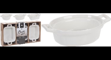 Ovenschaal 3 stuks 3 ass