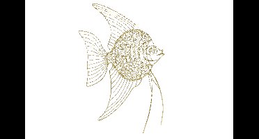 Decostar Countryfield Vis Dori goud