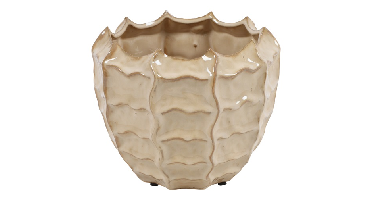 Bloempot rond Eloise XXL creme