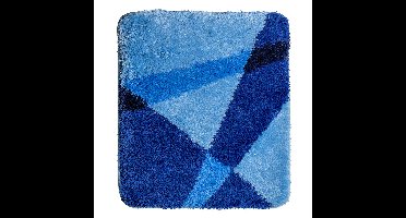 Wicotex bidetmat 50x60cm. acryl blauw