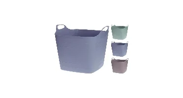 Emmer flexibel vierkant 15 liter