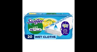 Swiffer wet citrus fresh navullingen 20 stuks