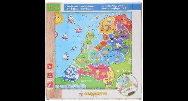 Puzzel Nederland 14 stukjes