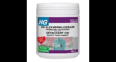Hg HG OXI vlekverwijderaar wasmiddeltoevoeging