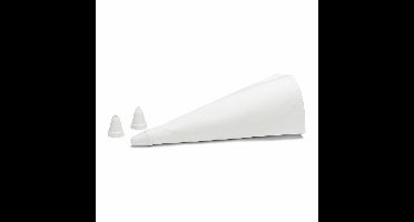 Patisse spuitzak met 3 spuitmondjes 28cm