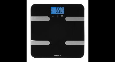 Inventum PW810B Personenweegschaal LCD Displ glas/zwart