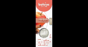 Bolsius geurverspreider appel kaneel 45ml true scents
