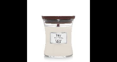 WoodWick white teak medium candle