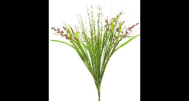 Spring bush w/grass pink 57cm