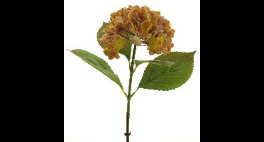 Hydrangea spray pipa yellow 52cm