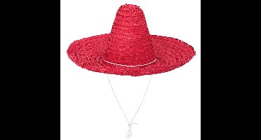 Sombrero Puebla rood