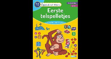 Oefenboek met stickers - Eerste telspelletjes (5-6 j.)