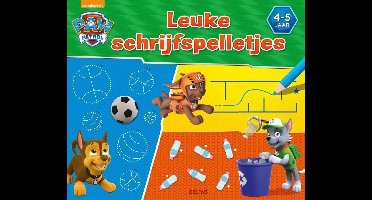 Paw Patrol leuke schrijfspelletjes (4-5 j.)