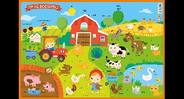 Educatieve onderleggers - Op de boerderij