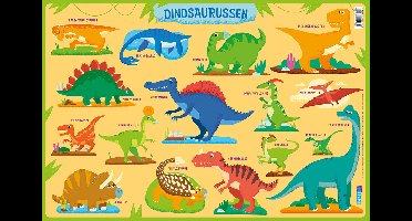 Educatieve onderleggers - Dinosaurussen