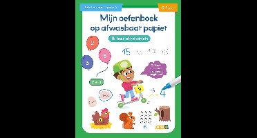 Mijn oefenboek op afwasbaar papier Ik leer al rekenen 6-7 j.