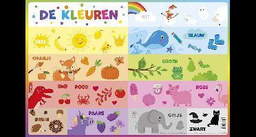 Deltas Educatieve onderleggers de kleuren