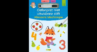 Oefenpret met uitwisbare stift Allereerste teloefeningen (45 j.)