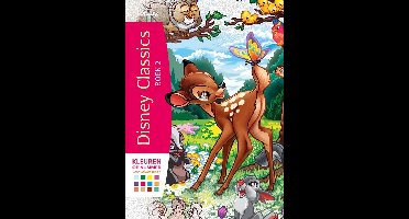 Disney Classics boek 2 Kleuren op nummer voor volwassenen