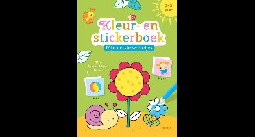 Mijn eerste woordjes kleur- en stickerboek 3-5 j.