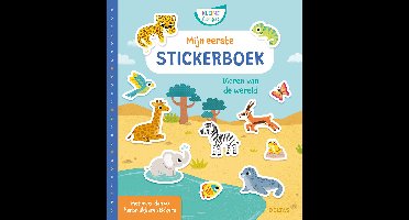 Deltas Mijn eerste stickerboek kleine handjes - dieren van de wereld