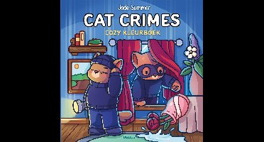 Deltas Cat Crimes Cozy kleurboek Jade Summer