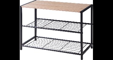 Schoenenrek metaal 2 lagen mdf