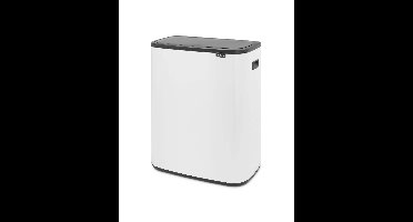 Brabantia Bo touch bin 2x30 liter white