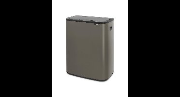 Brabantia Bo touch bin 60 liter platinum