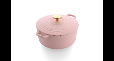 Bk Bourgogne braadpan 24 cm blush pink