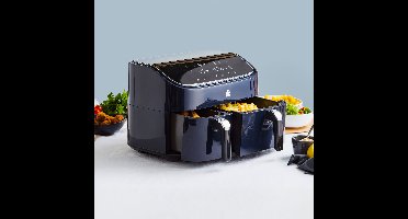 BK Supreme Airfryer dubbel XXXL 9 liter 3 + 6 liter