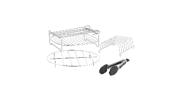 Bk Connect Airfryer XXL Grillset 4-delige