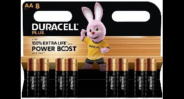 Duracell Batterij r06/aa 8pcs